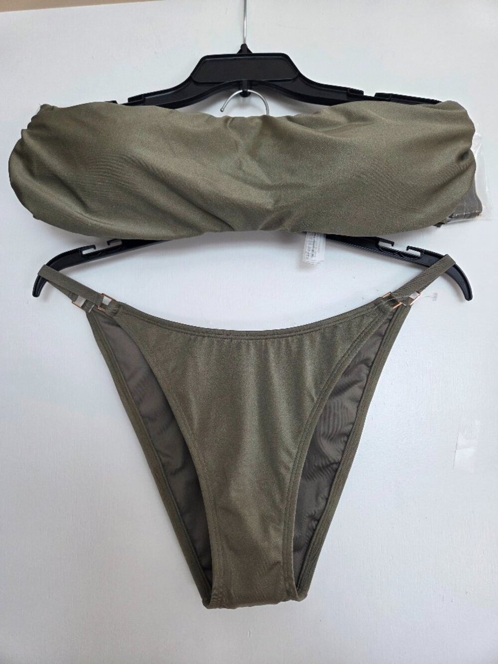New Victoria's Secret Very Sexy Brazilian Bikini Set Size XL  Bandeau Top Vacay
